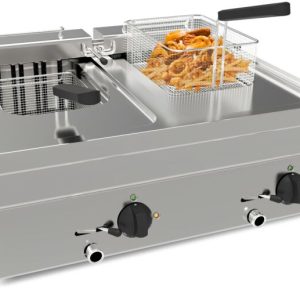NordCap Elektro-Fritteuse EF6/2B8LT, 2x 8L Becken, 12kW, Breite 700mm NordCap Elektro-Fritteuse EF6/2B8LT, 2x 8L Becken, 12kW, Breite 700mm