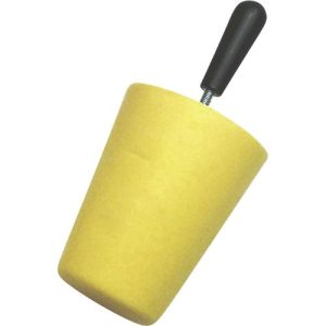 Notabdichtung für Gefahrstoffbehälter, Ø 85-120 mm, anschraubbarer Handgriff, PE Notabdichtung für Gefahrstoffbehälter, Ø 85-120 mm, anschraubbarer Handgriff, PE