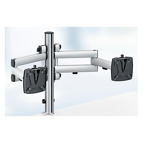Novus Monitor-Schwenkarm TSS Duo 505, für 2 Monitore, Klemme 14 bis 40 mm, 2 x Faltarm