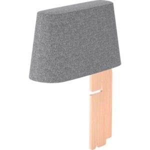 NowyStyl Rückenlehne für Sitzpoufs Tri.Ply L und M, grau NowyStyl Rückenlehne für Sitzpoufs Tri.Ply L und M, grau