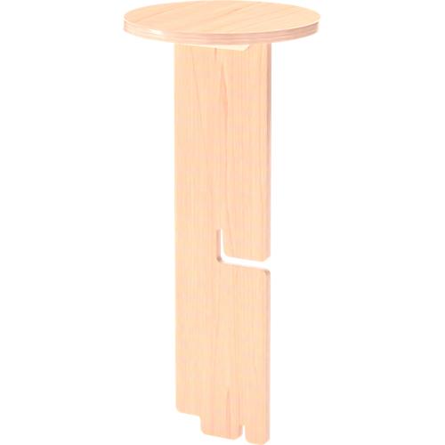 NowyStyl Tablar für Sitzpoufs Tri.Ply M und L, Buche