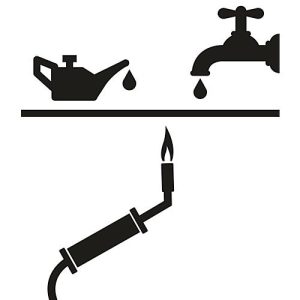 Öl- und wasserdichte Verschweißung, für Kippbehälter Typ GU 300-750 Öl- und wasserdichte Verschweißung, für Kippbehälter Typ GU 300-750