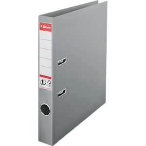 Ordner Esselte® No. 1, A4, Rückenbreite 50 mm, für ca. 350 Blatt, Hebelmechanik, Rückenschild, Griffloch & Raumsparschlitze, FSC®-Karton, grau Ordner Esselte® No. 1, A4, Rückenbreite 50 mm, für ca. 350 Blatt, Hebelmechanik, Rückenschild, Griffloch & Raumsparschlitze, FSC®-Karton, grau