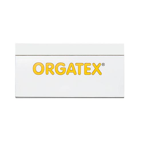 ORGATEX Magnet-Einsteckschilder Color, 48 x 100 mm, weiß, 100 St.