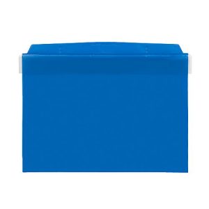 Orgatex-Magnettaschen, m. Klappe, A5 quer, blau, 10 St. Orgatex-Magnettaschen, m. Klappe, A5 quer, blau, 10 St.