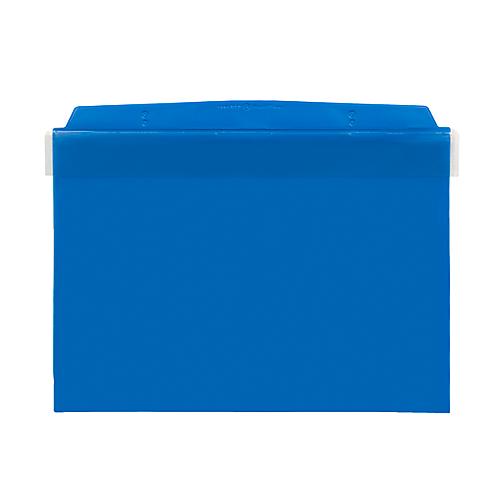 Orgatex-Magnettaschen, m. Klappe, A5 quer, blau, 10 St.