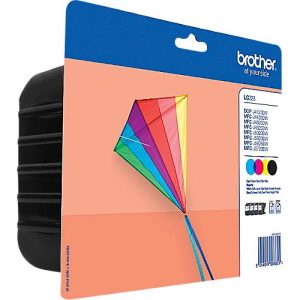 Original Brother Tintenpatronen LC-223 CMYK, Mixpack, cyan, magenta, gelb, schwarz Original Brother Tintenpatronen LC-223 CMYK, Mixpack, cyan, magenta, gelb, schwarz