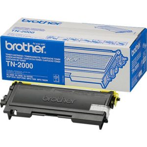 Original Brother Toner TN-2000, Einzelpack, schwarz Original Brother Toner TN-2000, Einzelpack, schwarz