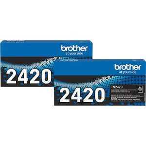 Original Brother Toner TN-2420, Doppelpack, schwarz Original Brother Toner TN-2420, Doppelpack, schwarz