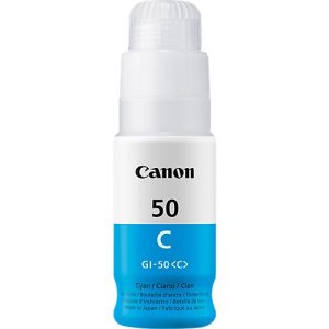 Original Canon Tintenflasche GI-50C, Einzelpack, cyan Original Canon Tintenflasche GI-50C, Einzelpack, cyan