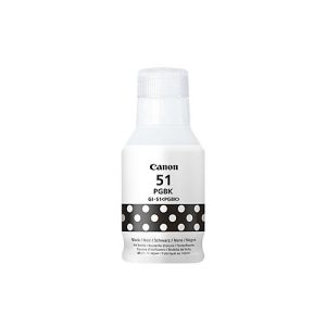 Original Canon Tintenflasche GI-51PGBK, Einzelpack, schwarz-pigmentiert Original Canon Tintenflasche GI-51PGBK, Einzelpack, schwarz-pigmentiert