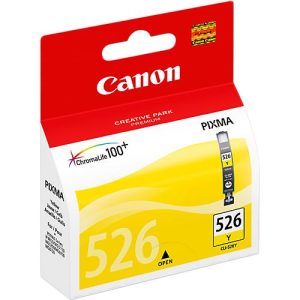 Original Canon Tintenpatrone CLI-526Y, Einzelpack, gelb Original Canon Tintenpatrone CLI-526Y, Einzelpack, gelb