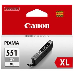Original Canon Tintenpatrone CLI-551GY XL, Einzelpack, grau Original Canon Tintenpatrone CLI-551GY XL, Einzelpack, grau