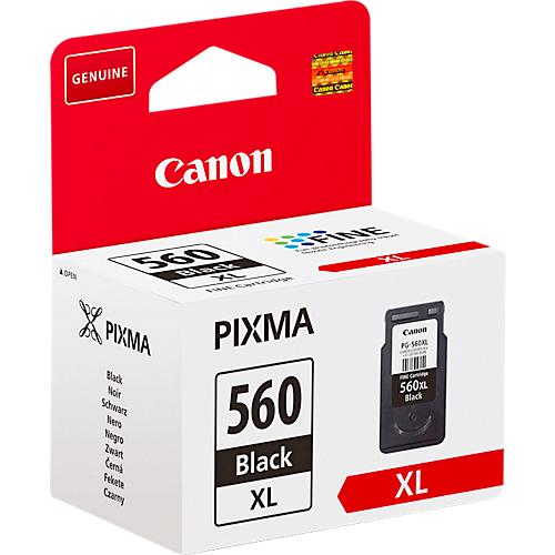 Original Canon Tintenpatrone PG-560XL, Einzelpack, schwarz
