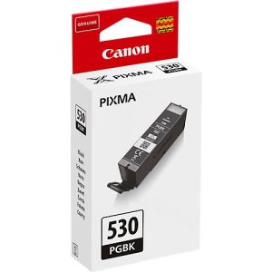 Original Canon Tintenpatrone PGI-530 PGBK (6117C001), bis zu 400 Seiten, Einzelpack, schwarz Original Canon Tintenpatrone PGI-530 PGBK (6117C001), bis zu 400 Seiten, Einzelpack, schwarz