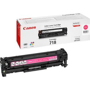 Original Canon Toner 718M, Einzelpack, magenta Original Canon Toner 718M, Einzelpack, magenta