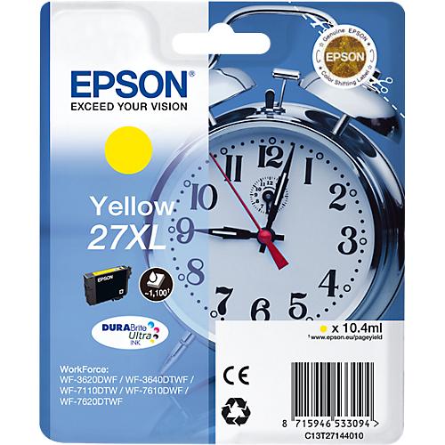 Original Epson Tintenpatrone 27XL, Einzelpack, gelb