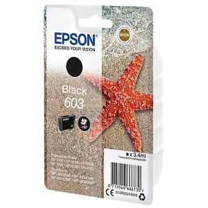 Original Epson Tintenpatrone 603, Einzelpack, schwarz Original Epson Tintenpatrone 603, Einzelpack, schwarz
