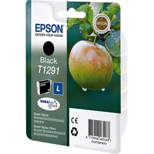 Original Epson Tintenpatrone T1291, Einzelpack, schwarz Original Epson Tintenpatrone T1291, Einzelpack, schwarz