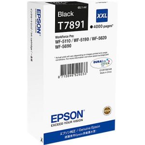 Original Epson Tintenpatrone T7891, Einzelpack, schwarz Original Epson Tintenpatrone T7891, Einzelpack, schwarz