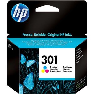 Original HP Tintenpatrone 301 CMY, Einzelpack, Tri-Colour Original HP Tintenpatrone 301 CMY, Einzelpack, Tri-Colour