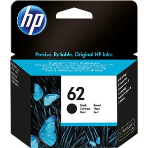 Original HP Tintenpatrone 62, Einzelpack, schwarz Original HP Tintenpatrone 62, Einzelpack, schwarz