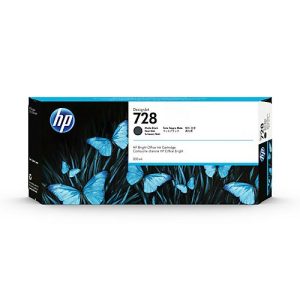 Original HP Tintenpatrone 728, Einzelpack, schwarz Original HP Tintenpatrone 728, Einzelpack, schwarz