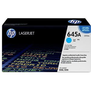 Original HP Toner 645A, Einzelpack, cyan Original HP Toner 645A, Einzelpack, cyan