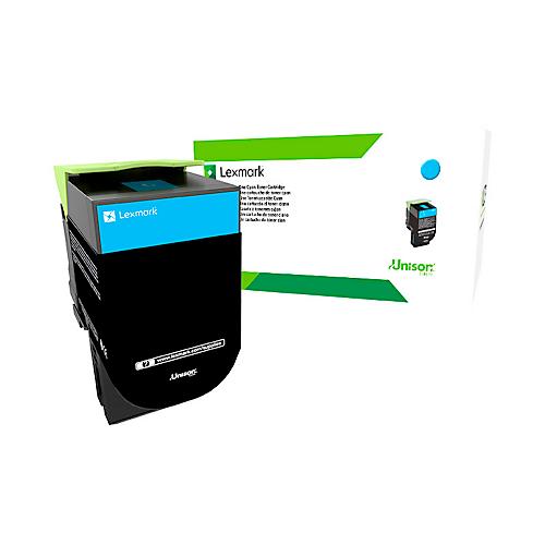 Original Lexmark Toner 702XE, Einzelpack, cyan
