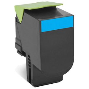 Original Lexmark Toner 802S, Einzelpack, cyan Original Lexmark Toner 802S, Einzelpack, cyan