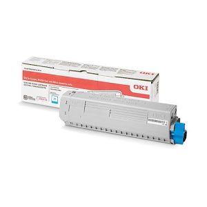 Original Oki Toner 47095703, Einzelpack, cyan Original Oki Toner 47095703, Einzelpack, cyan