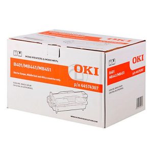 Original Oki Trommelmodul 44574307, Einzelpack, schwarz Original Oki Trommelmodul 44574307, Einzelpack, schwarz