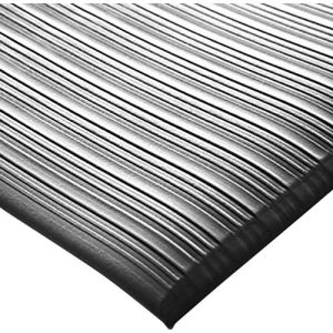 Orthomat® Arbeitsplatzmatte Ribbed, schwarz 900 x 1500 mm Orthomat® Arbeitsplatzmatte Ribbed, schwarz 900 x 1500 mm