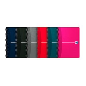Oxford Office-Spiralbuch, DIN A5, kariert, 5er Pack Oxford Office-Spiralbuch, DIN A5, kariert, 5er Pack