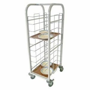 Craven Tablettwagen Stahl für 10 Tabletts Craven Tablettwagen Stahl für 10 Tabletts