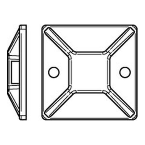 HellermannTyton Befestigungssockel MB4A-N66-NA-C1