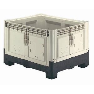 Palettenbox mit Füßen, klappbar, 720 Liter Palettenbox mit Füßen, klappbar, 720 Liter