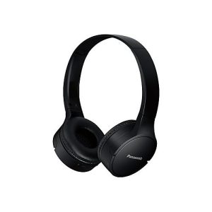 Panasonic RB-HF420BE – Kopfhörer mit Mikrofon – On-Ear – Bluetooth – kabellos – Schwarz