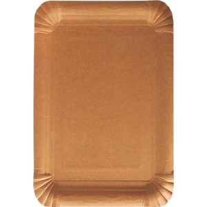 Pappteller Papstar Pure, 500 Stück, eckig, lebensmittelecht, B 165 x L 230 mm, Frischfaserkarton, braun Pappteller Papstar Pure, 500 Stück, eckig, lebensmittelecht, B 165 x L 230 mm, Frischfaserkarton, braun