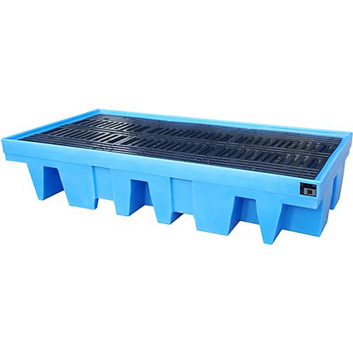PE-Auffangwannen für 8 x 200 Liter-Fässer oder 2 x 1000 Liter IBC