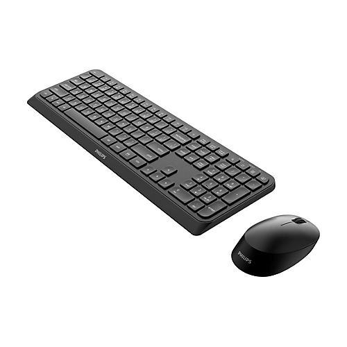 Philips 3000 series SPT6307B - Tastatur-und-Maus-Set - kabellos - 2.4 GHz - QWERTZ - Deutsch
