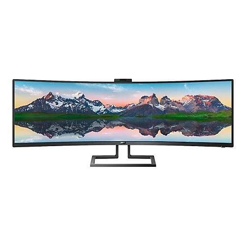 Philips Brilliance P-line 499P9H - LED-Monitor - gebogen - 124.5 cm (49') (48.8' sichtbar) - 5120 x 1440 Dual Quad HD @ 60 Hz - VA