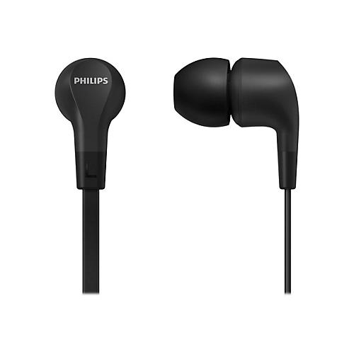 Philips TAE1105BK - Ohrhörer mit Mikrofon - im Ohr - kabelgebunden - 3,5 mm Stecker - Schwarz