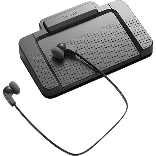 Philips Wiedergabegerät LFH 7277 Pro Transcription-Set, mit Zubehör und Software