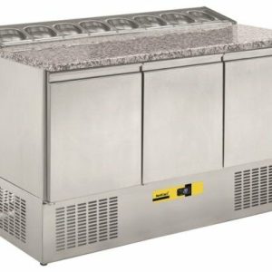 NordCap Pizzatisch Belegstation Saladette SL 3-BLG, 1350x700x830 mm NordCap Pizzatisch Belegstation Saladette SL 3-BLG, 1350x700x830 mm
