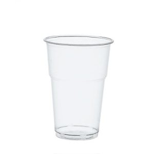 PLA Becher Papstar Pure, Volumen 0,4 l, nur für Kaltgetränke, mit Füllstrich & Schaumrand, Ø 95 x H 132 mm, glasklar, 70 Stück PLA Becher Papstar Pure, Volumen 0,4 l, nur für Kaltgetränke, mit Füllstrich & Schaumrand, Ø 95 x H 132 mm, glasklar, 70 Stück