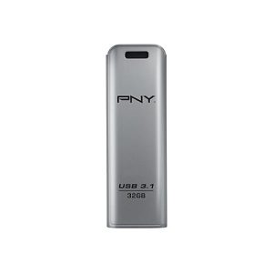 PNY Elite Steel – USB-Flash-Laufwerk – 32 GB – USB 3.1 PNY Elite Steel – USB-Flash-Laufwerk – 32 GB – USB 3.1