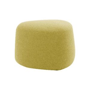 Polstermöbel Leyform GOGO Pouf, klein, oval, B 550 x T 515 x H 440 mm, mit Gleitern, Stoffbezug, gelb Polstermöbel Leyform GOGO Pouf, klein, oval, B 550 x T 515 x H 440 mm, mit Gleitern, Stoffbezug, gelb