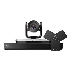 Poly G7500 – Videokonferenzsystem (camera, Mikrofon, Codec) – Zoom Certified, Zertifiziert für Microsoft Teams – Schwarz – mit EagleEye IV-12x camera Poly G7500 – Videokonferenzsystem (camera, Mikrofon, Codec) – Zoom Certified, Zertifiziert für Microsoft Teams – Schwarz – mit EagleEye IV-12x camera