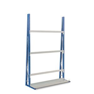 Profil-Lagerregal, einseitig, Grundfeld, H 2500 x L 1500 x T 340 mm Profil-Lagerregal, einseitig, Grundfeld, H 2500 x L 1500 x T 340 mm